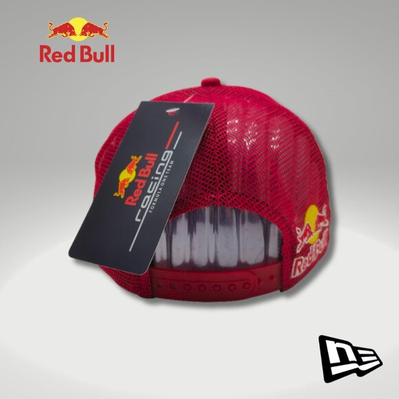 Hat Snapback New Era Red Mesh 9FORTY Box & Sticker - Athlete Only - Picture 2 of 5
